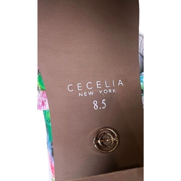 Cecelia New York Happy Multi Flower Sandal NWOB Size 8 1/2 - Picture 12 of 12